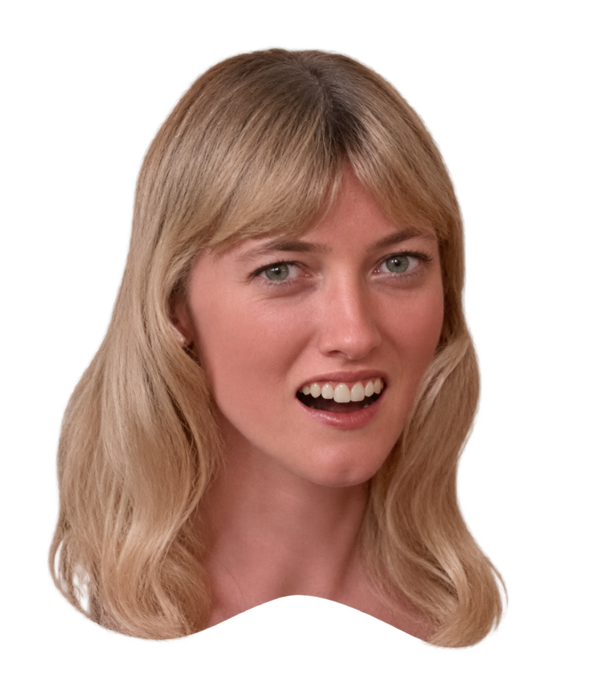 The GAGGED reaction face looking out of a black hole